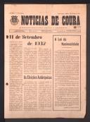 Notícias de Coura: quinzenário regionalista, noticioso e independente
