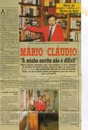 Mário Cláudio: "A minha escrita não é difícil"