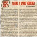Aceno a David Hockney
